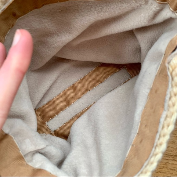 VINTAGE Woven Mini Beaded Boho Handbag Purse - Picture 9 of 10